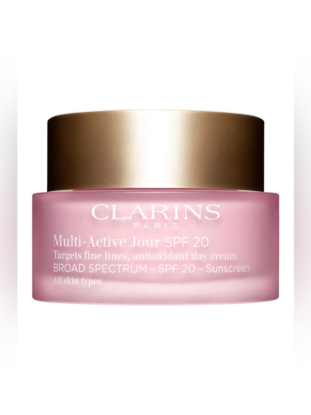 Clarins Multi-Active Anti-Aging Day Moisturizer with SPF 20 for Glowing Skin